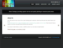 Tablet Screenshot of kenex.ca